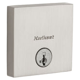 Kwikset Signature Series 258 SQT 15 SMT CP K4 V1 Deadbolt, Grade 1 Grade, K4 Key, Zinc, Satin Nickel, KW1 Keyway